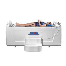Акватракцион - гидромассажная ванна для вытяжения и подводного гидромассажа позвоночника (со встроенным механизмом подъема пациента)